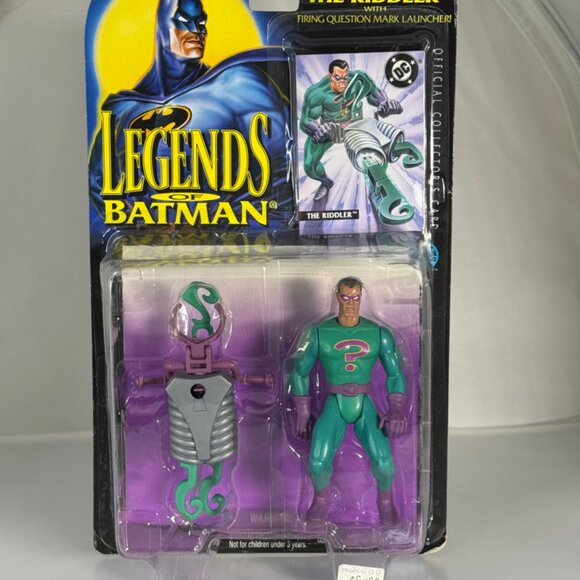 KENNER Legends of Batman THE RIDDLER 1995 Action Figure - Picture 1 of 10